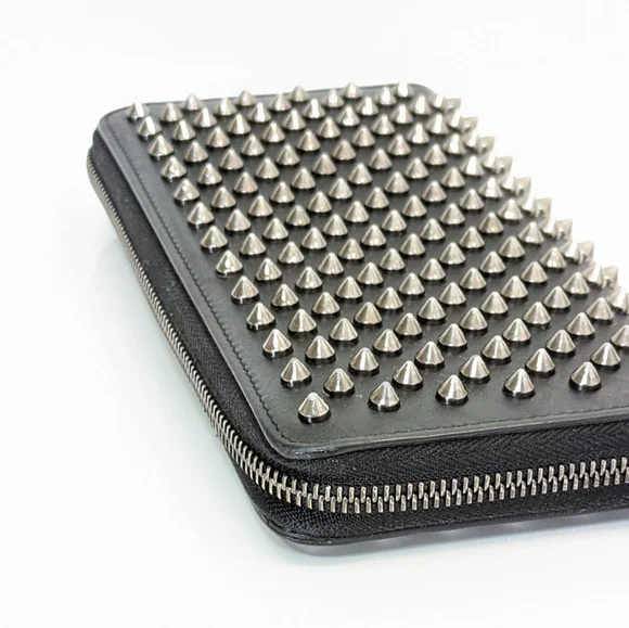 ✨️💎Authentic Christian louboutin Spike Stud Long Zippy Wallet - Picture 8 of 16
